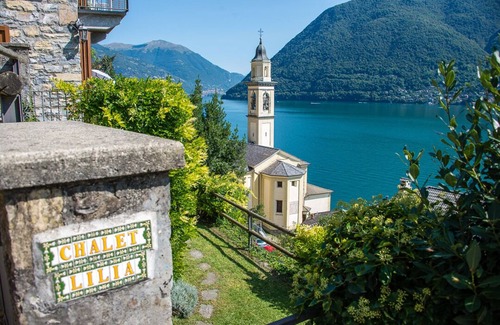 Brienno House | Romantic Private Lake Como Cottage with breathtaking 180-degree lake view