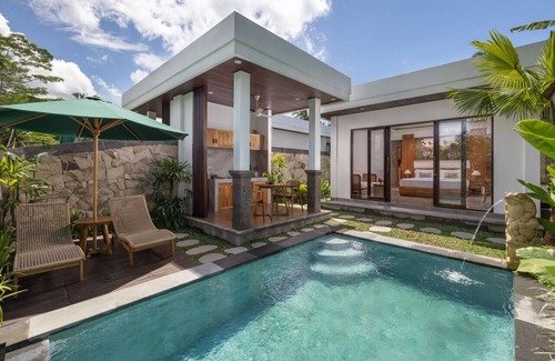 Tegallalang Villa | Romantic Private Pool Villa Jungle View