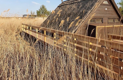 Rust Apartment | Romantika5 - Schilfhaus, Dusche, WC, Seeblick
