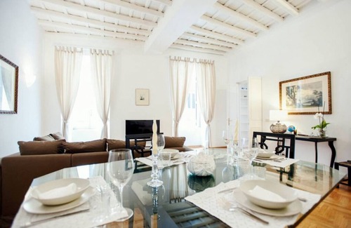 Rione III Colonna Apartment | Rome, near Spanish Steps, modern and spacious apartment for 8