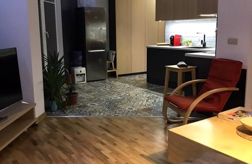 Studentski Grad Apartment | Rooftop flat facing The Sports Academy + 80m2 Balcony + Garage