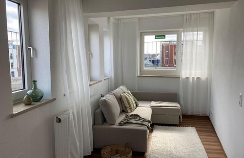 Vorstadt Apartment | Rooftop mit Fördeblick, zentral & nah am HBF