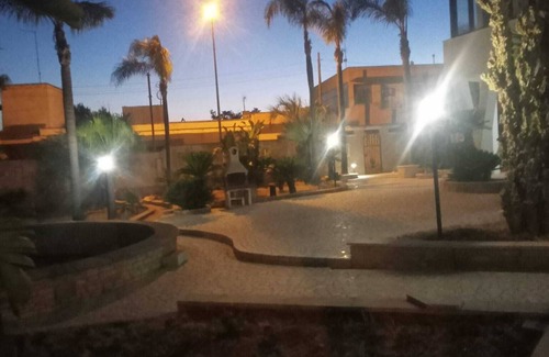 Torre Lapillo Apartment | Room 'Blu Dea - 1' with Shared Terrace, Wi-Fi and Air Conditioning