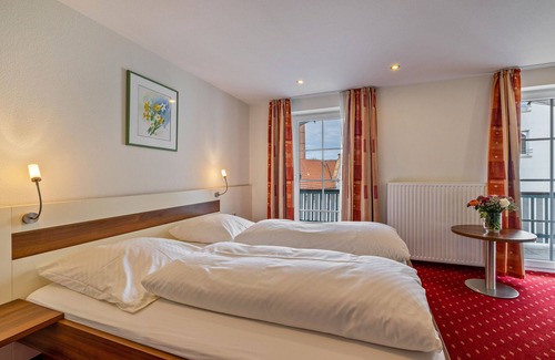 Rosenfeld House | Room 'Doppelzimmer 23' with Balcony and Wi-Fi