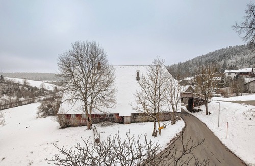 Sankt Georgen im Schwarzwald Apartment | Room 'Doppelzimmer Mit Balkon 24' with Shared Garden, Balcony and Wi-Fi