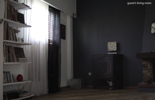 Nea Chalkidona Apartment | Room in the flat of an old Athenian painter