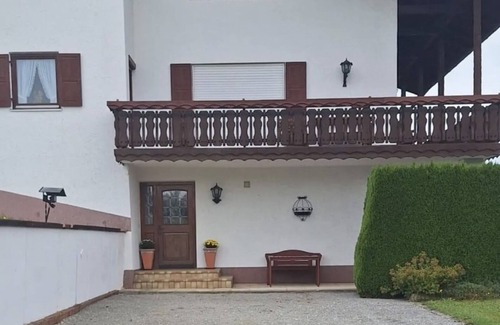 Bad Griesbach im Rottal House | Room 'Landhaus Strell - Zimmer 1' with Shared Terrace, Shared Garden and Wi-Fi