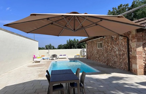 Ruffano Apartment | Room 'La Pietra Village - Gardenia' with Shared Terrace, Wi-Fi and Air Conditioning