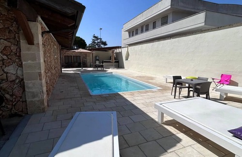 Ruffano Apartment | Room 'La Pietra Village - Gardenia' with Shared Terrace, Wi-Fi and Air Conditioning