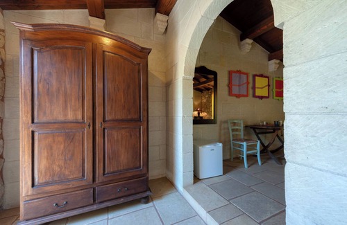 Vernole Apartment | Room 'Masseria Copertini - Cervo' with Private Terrace, Wi-Fi and Air Conditioning