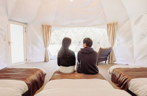 Aki Ward Cabin | Room only 40 minutes from Hiroshima city Glamping in nature Nonsmoking Tent B Shared bathr/Hiroshima Hiroshima