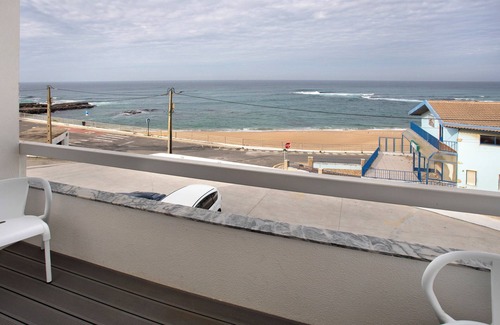 Ribamar Apartment | Room 'Vista Mar 4' with Balcony and Wi-Fi