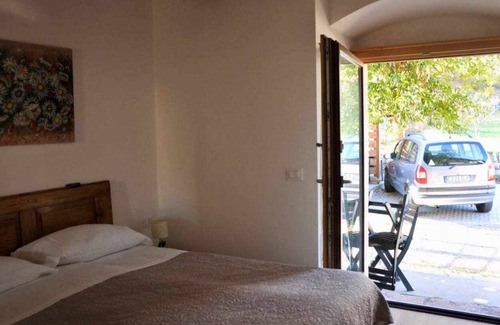 Scurelle Apartment | Room with forest view