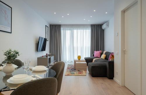 Sector 1 Apartment | Roots Two - Tranquil Lakeview Escape with Balcony