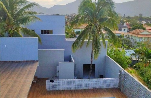 Itaipuacu House | Rose Pousada e Eventos Barroco with pool and barbecue -