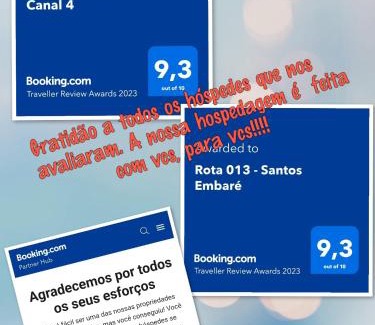 Boqueirao Apartment | Rota 013 - Santos Canal 4