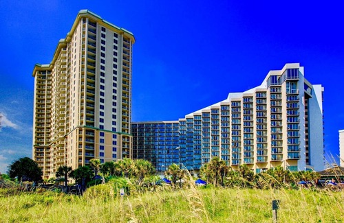 Arcadian Shores Condo | Royale Palms 2303 Renovated Oceanview w/Pool/Beach