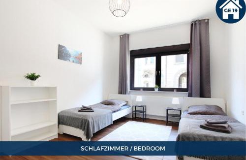 Uckendorf Apartment | RtR Gelsenkirchen - Bis zu 8 Personen - Voll ausgestattet - Modern - Garten - SMART TV - WIFI