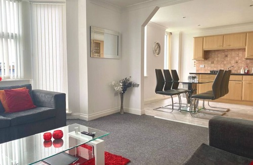 South Shore Apartment | Ruby Suite Pleasure Beach 2Bed Balcony Apartment