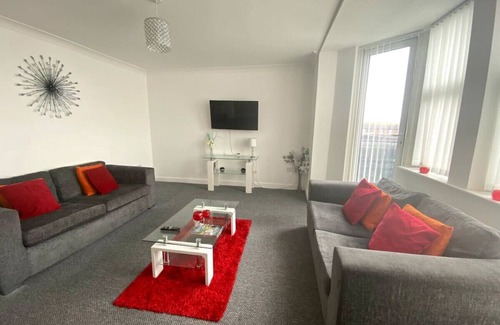 South Shore Apartment | Ruby Suite Pleasure Beach 2Bed Balcony Apartment