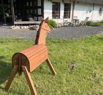 Gnarrenburg House | Ruhe unter Reet-Haus mit Sauna, Whirlpool und Kamin