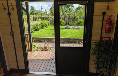 Moreton Cabin | Rural cosy cabin with log burner on the lowlands of the famous Malvern Hills.
