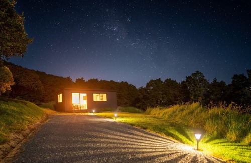 Whangarei Cabin | Rural sunset views from Crane Road Cabin