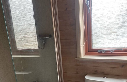 Staddlebridge Cabin | Rural Wooden Lodge next to working farm in North Yorkshire