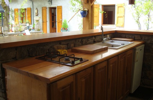 Saint-Pierre-des-Tripiers Villa | Rustic 4 star villa with private pool & breath taking views!