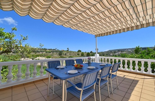 Benitachell House | Rustic and cheerful holiday home in Javea, Costa Blanca, Spain with private pool for 6 persons