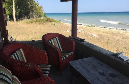 Beaver Island Cabin | Rustic Authentic Michigan Log Cabin
