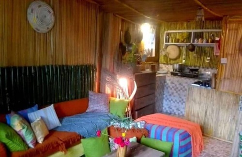 Naivasha Cabin | rustic bamboo shack