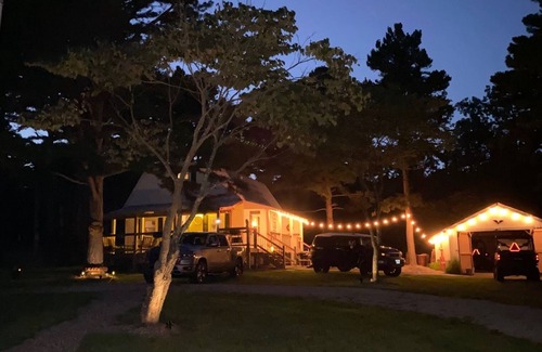 Potosi Cabin | Rustic cabin on 80 acres with access to hiking and ATV trails.