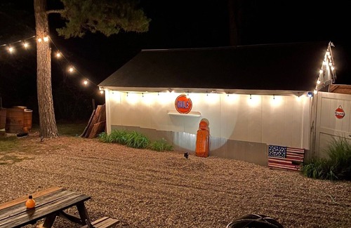 Potosi Cabin | Rustic cabin on 80 acres with access to hiking and ATV trails.