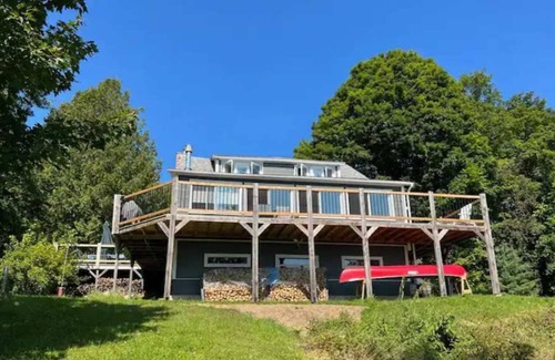 Mandeville House | Rustic Chalet, Mandeville, Lake Jacuzzi