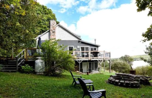 Mandeville House | Rustic Chalet, Mandeville, Lake Jacuzzi