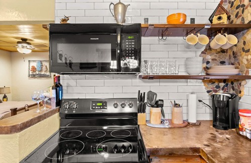 Downtown El Paso Apartment | Rustic Charm in a Historic 'Rock House' Studio