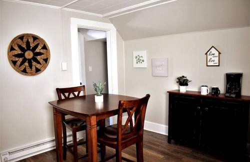 Waterville Apartment | Rustic Charm on the Third Floor