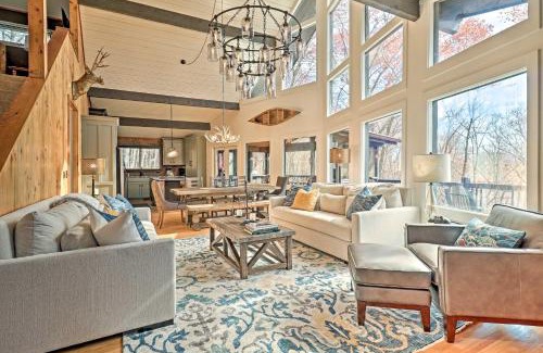 Sapphire House | Rustic-Chic Sapphire Home with Wraparound Decks