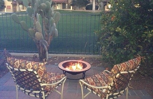 El Conquistador House | Rustic Golf Course Patio Home .