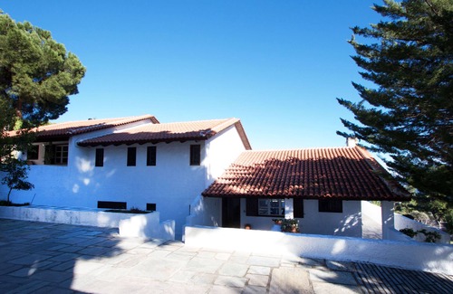 Skiathos Town Villa | Rustic hilltop Villa with magnificent views and a unique sunrise