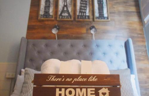 Phil-Am Apartment | Rustic Industrial theme in front of Trinoma