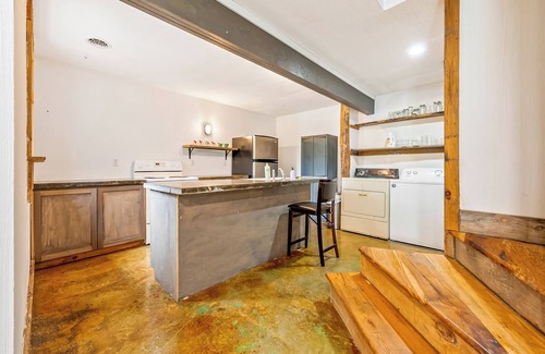 Blacksburg House | Rustic log cabin with modern comforts, scenic views, and cozy spaces for the perfect getaway.