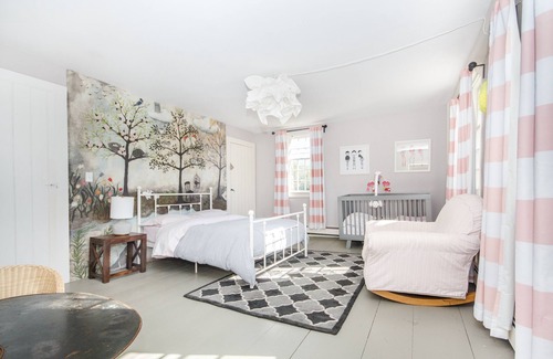 Ipswich Other | Rustic Luxe FarmHouse a Few Miles To Crane Beach: deck &jacuzzi overlooking pond