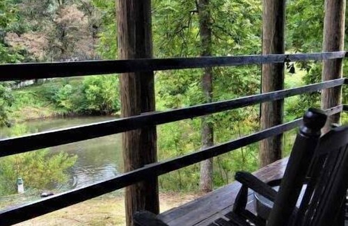 Houston County Cabin | Rustic Modern Cabin at Jadon's Pond