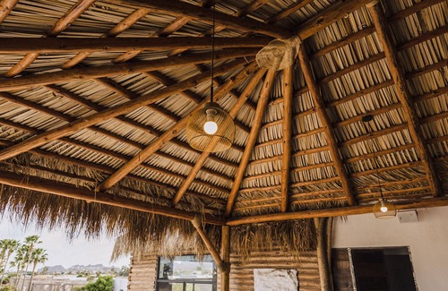 San Carlos House | Rustic/modern house w/cabin pool/barbacue/palapa-very worm and intimate space.
