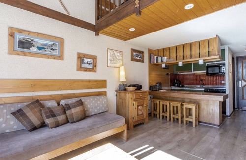 Val-d'Isere Apartment | Rustic Mountain-Style Duplex with Large South-Facing Terrace near Val-d'Isère Village