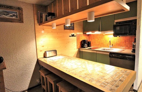 Val-d'Isere Apartment | Rustic Mountain-Style Duplex with Large South-Facing Terrace near Val-d'Isère Village