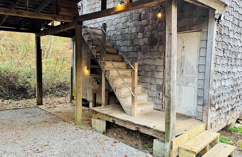 Fountain Run Cottage | Rustic Old Mill Tiny Home