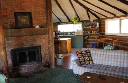 Tweed Cabin | Rustic one of a kind log cabin on private 50 acres